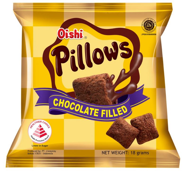 Oishi Pillows (Chocolate) Sg Gryphon Pte Ltd