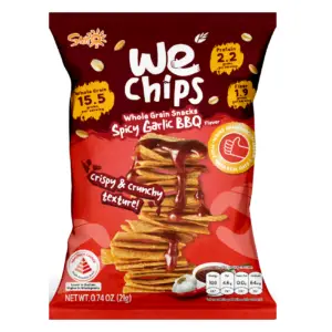 We Chips Whole Grain Snacks (Spicy Garlic Bbq)